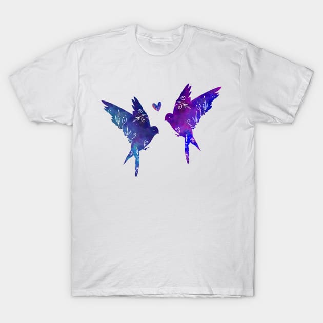 space birds T-Shirt by ales888